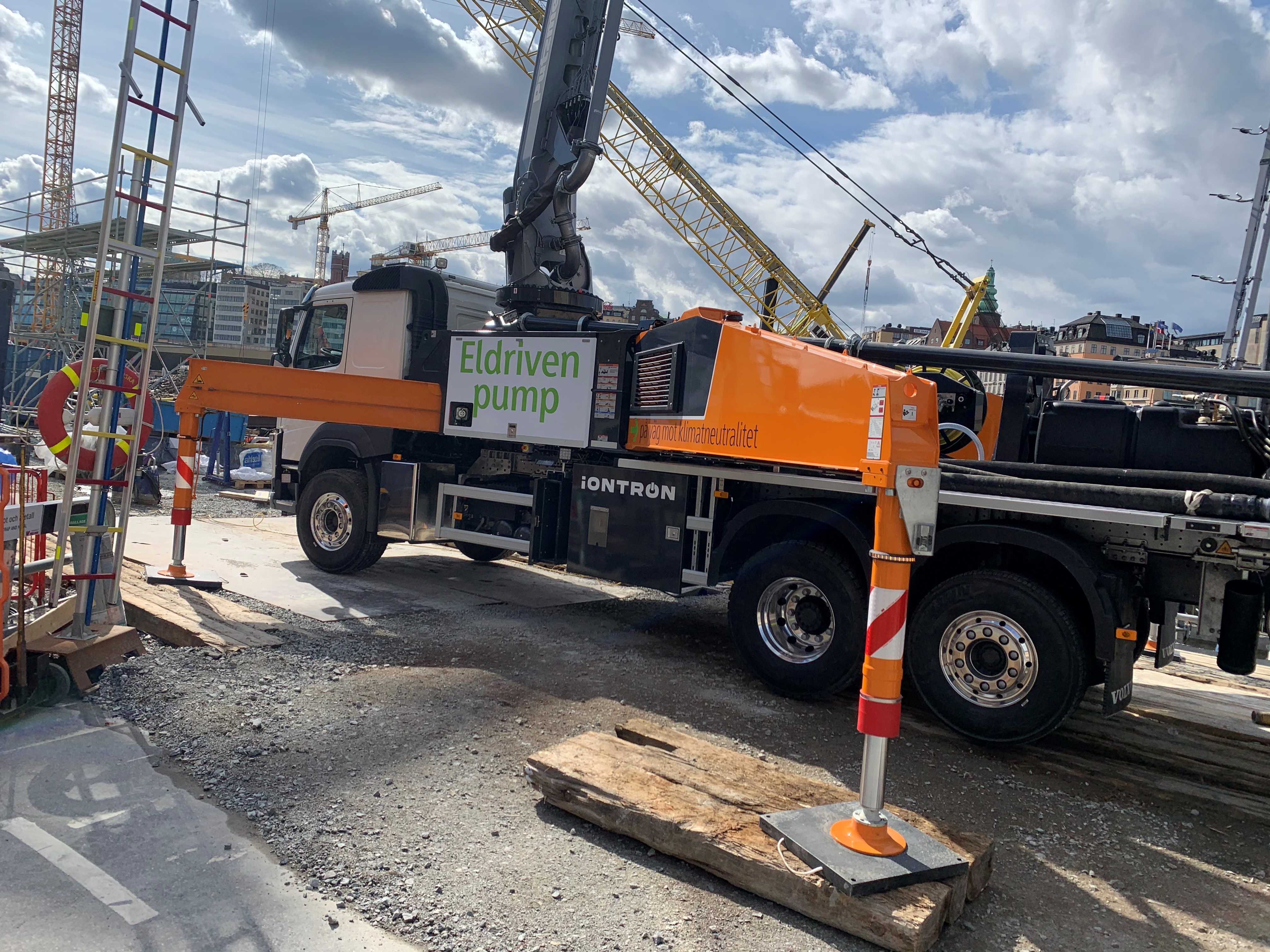 Putzmeister iOntron - Unika Plug In-Hydrider